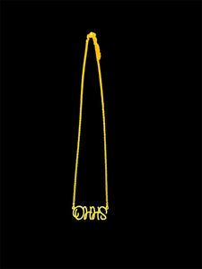 OHHS Cursive Name Chain