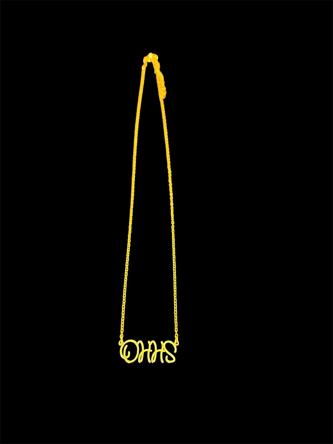 OHHS Cursive Name Chain