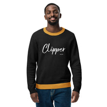 Load image into Gallery viewer, Clipper Alumni Unisex Sweater - Black/Gold