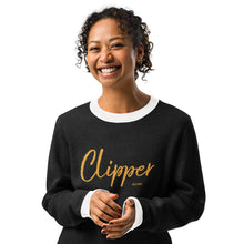 Load image into Gallery viewer, Clipper Alumni Unisex Sweater - Black/White
