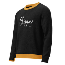 Load image into Gallery viewer, Clipper Alumni Unisex Sweater - Black/Gold