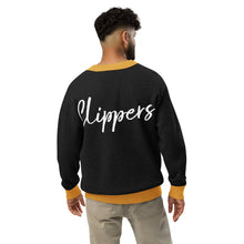 Load image into Gallery viewer, Clipper Classic Unisex Cardigan - Black/Gold