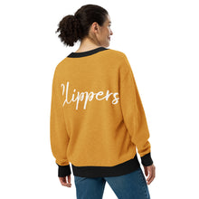 Load image into Gallery viewer, Clipper Classic Unisex Cardigan - Gold/White