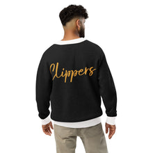 Load image into Gallery viewer, Clipper Classic Unisex Cardigan - Black/White