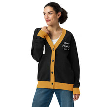 Load image into Gallery viewer, Clipper Classic Unisex Cardigan - Black/Gold