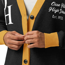 Load image into Gallery viewer, Clipper Classic Unisex Cardigan - Black/Gold