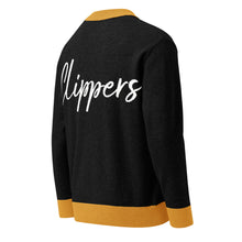 Load image into Gallery viewer, Clipper Classic Unisex Cardigan - Black/Gold
