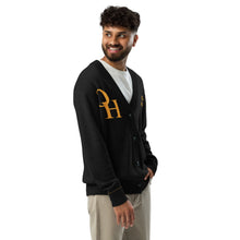 Load image into Gallery viewer, Clipper Classic Unisex Cardigan - Black