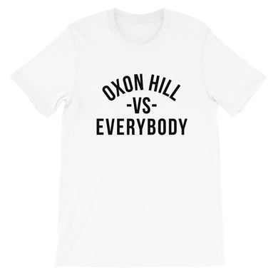 Oxon Hill -VS- Everybody T-Shirt 4XL White & Gold